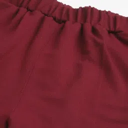 Melon by PlusS Maroon Regular Fit Joggers image 5