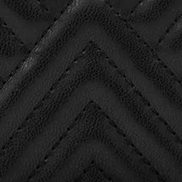 Miraggio Nora Black Quilted Medium Zip Around Wallet image 5