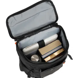 Teakwood Leathers Black Functional & Modern Backpack image 2