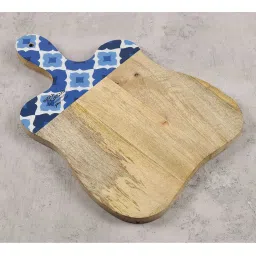 india circus by krsnaa mehta India Circus By Krshna Mehta Multi Mango Wood Printed Chopping Board image 2