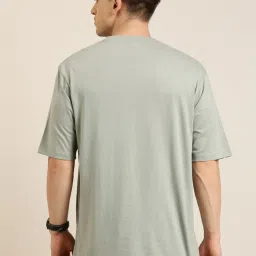 Difference of Opinion Grey Cotton Crew T-Shirt image 2