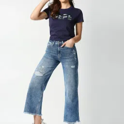 Pepe Jeans Blue Distressed Jeans image 4