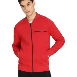 Puma Red Full Sleeves Jacket image 1