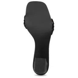 Design Crew Women's Black Casual Sandals image 4