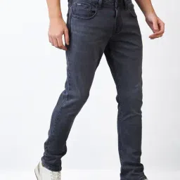 Spykar Men Slim Fit Low Rise Cotton Casual Jeans image 2