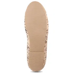 Design Crew Women's Beige Flat Ballets image 4