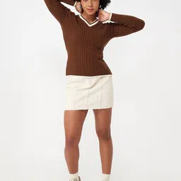 Kraus Jeans Women Cable Knit Pullover image 5