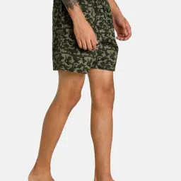 Puma Forest Green Regular Fit Printed Boxers image 4