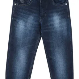 Monte Carlo Boys Dark Blue Solid Jeans image 3
