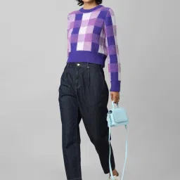 Only Dark Blue Lightly Washed Jeans image 4