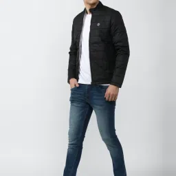 Van Heusen Sport Black Regular Fit Jacket image 5