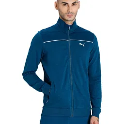 Puma Dark Blue Full Sleeves Jacket image 1