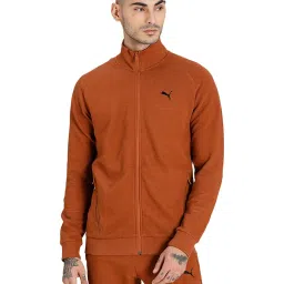 Puma Light Brown Full Sleeves Jacket image 1