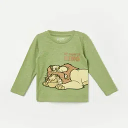 Juniors by Lifestyle Boys Sage Cotton Printed T-Shirt-picture-20