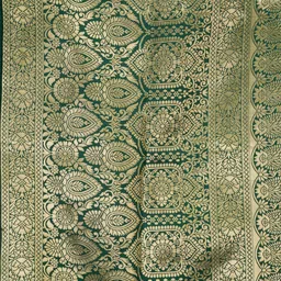 KALINI Woven Design Zari Silk Blend Banarasi Saree image 4