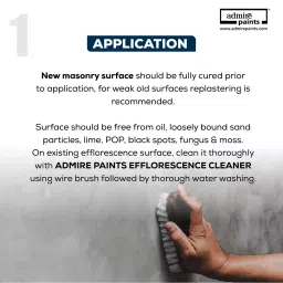 ADMIRE PAINTS STAR PREMIUM Exterior Acrylic Emulsion 20 L Capacity Pista Glimmer image 3