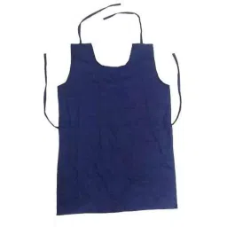 SSWW 24x36 inch Fine Quality Safety Apron, Cotton Material Blue for Multipurpose (Pack of 5 Piece) image 1
