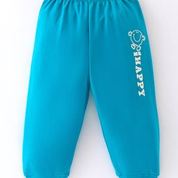 Tango Looper Knit Full Length Lounge Pant Text Print - Royal Blue-picture-41