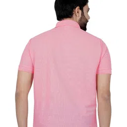 LA MILANO Men Polo Collar Slim Fit T-shirt image 2