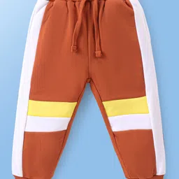 Babyoye 100% Cotton Knit Full Sleeves Winter Wear Suit With Animals Print - Brown image 5