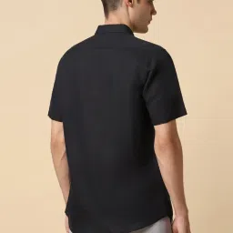Allen Solly Black Slim Fit Shirt image 2