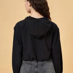 YU by Pantaloons Black Relaxed Fit Jacket image 2