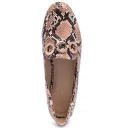 London Rag Women's Beige Casual Loafers image 3