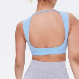Forever 21 Blue Non Wired Non Padded Sports Bra image 2