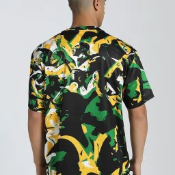 Puma Green Relaxed Fit Printed T-Shirt image 2