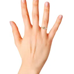 PC Jeweller The Ellette 22 kt Gold Ring image 3