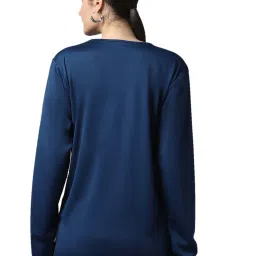 Vimal Jonney Blue Logo Print T-Shirt image 2