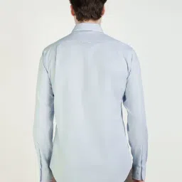 GANT Light Blue Slim Fit Shirt image 2