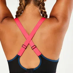 Hunkemoller Blue Non Wired Padded Sports Bra image 2