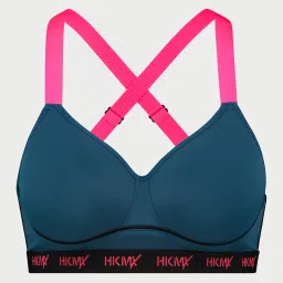 Hunkemoller Blue Non Wired Padded Sports Bra image 4