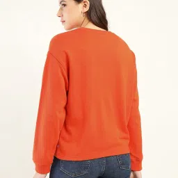 Levi's Red Regular fit Printed Sweatshirt image 2