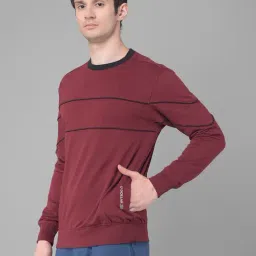 Dollar Cabernet Regular Fit Solid Sweatshirt image 3