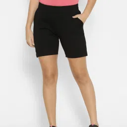 Forever 21 Black Regular Fit Shorts image 1