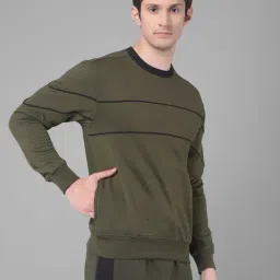 Dollar Forest Night Regular Fit Solid Sweatshirt image 4