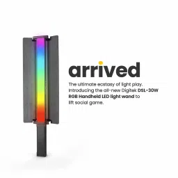 Digitek (Dsl-30W Rgb) Stick Light Portable Handheld Rgb LED Light Wand with Grid image 2