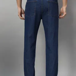 GUTI Men Relaxed Fit Mid-Rise Light Fade Stretchable Jeans image 2