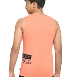 Frenchie Kids Peach Solid Vest image 2