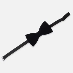 Peter England Navy Solid Bow Tie image 2