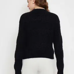 MADAME Black Embellished Sweater image 2
