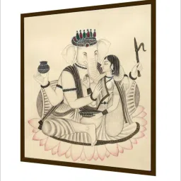 The Art House Abstract Multicolor Canvas Painting image 4