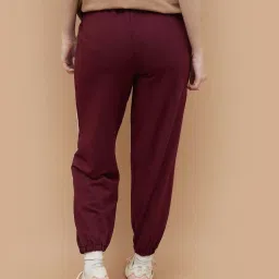 Kappa Wine Cotton Regular Fit Joggers image 2