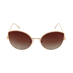 Giordano Brown Wayfarer Sunglasses for Women image 1