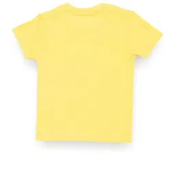 U.S. Polo Assn. Kids Yellow Printed T-Shirt image 2
