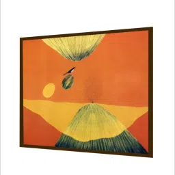 The Art House Abstract Multicolor Canvas Painting image 3