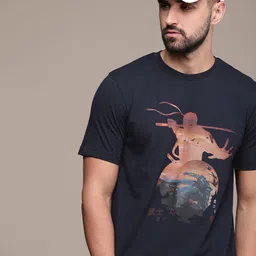 Burnt Umber Men Graphic Printed T-shirt-picture-13