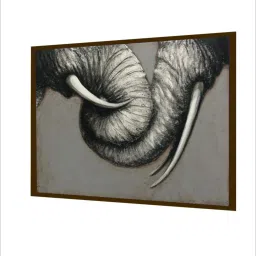 The Art House Abstract Multicolor Canvas Painting image 4